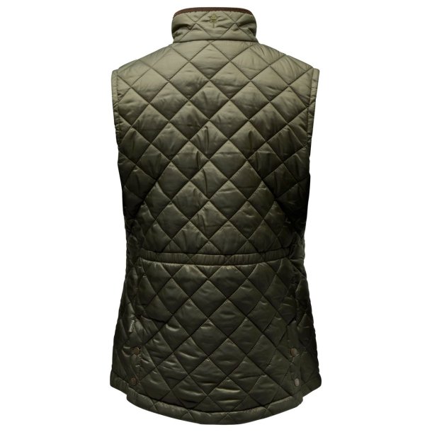 Pinewood Nydala Classic Vest W Moss Green