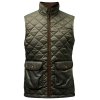 Pinewood Nydala Classic Vest W Moss Green