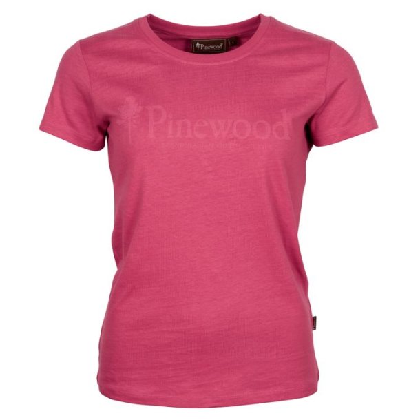 Pinewood Outdoor Life T-Shirt W Raspberry Pink