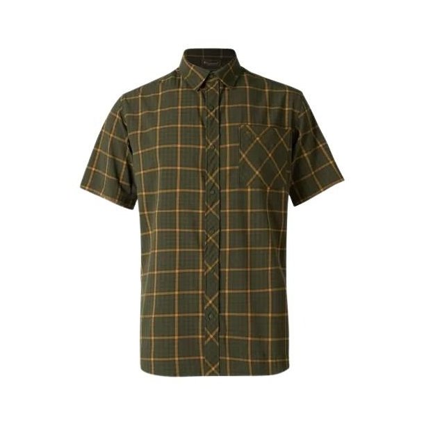 Pinewood Outdoor S/S Skjorte Green