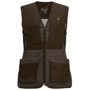 Pinewood Shooting Vest W Suede Brown