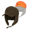 Pinewood Smland Teddy Winter Cap Mossgreen/Orange