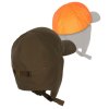 Pinewood Smland Teddy Winter Cap Mossgreen/Orange