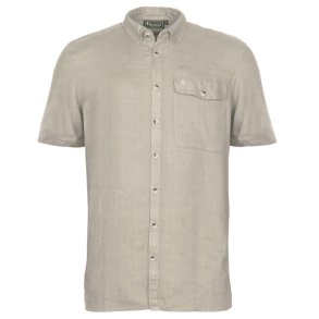 Pinewood Vrnamo NatureSafe S/S Skjorte Linen Beige