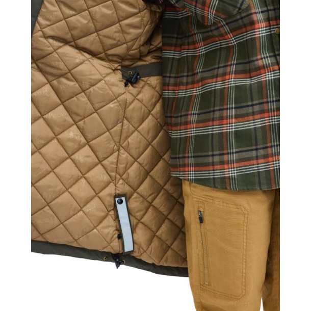 Pinewood Wilda Padded Parka W Moss Green