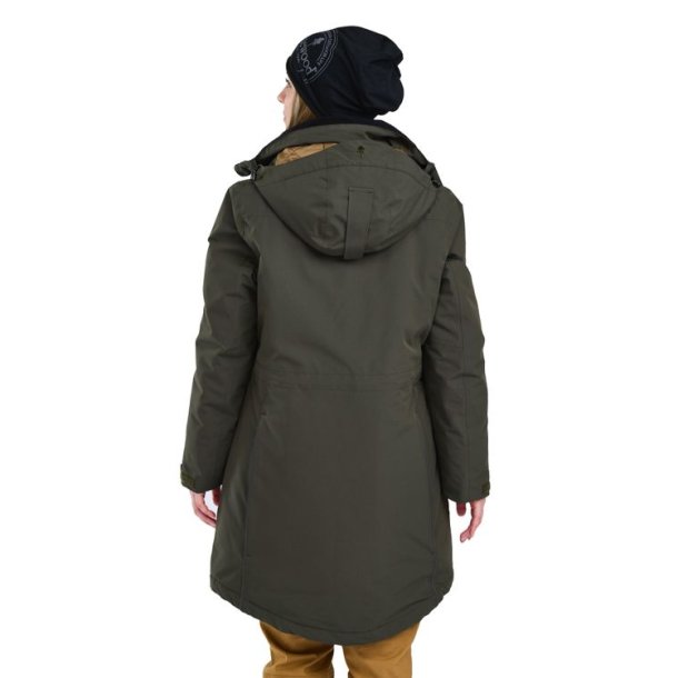 Pinewood Wilda Padded Parka W Moss Green