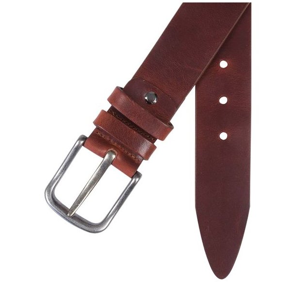 Portia Blte Lder 4cm Cognac