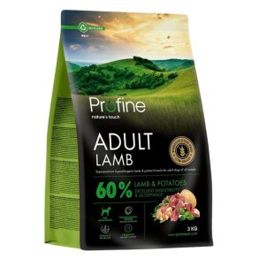 Profine Adult Lamb Hundefoder 3kg
