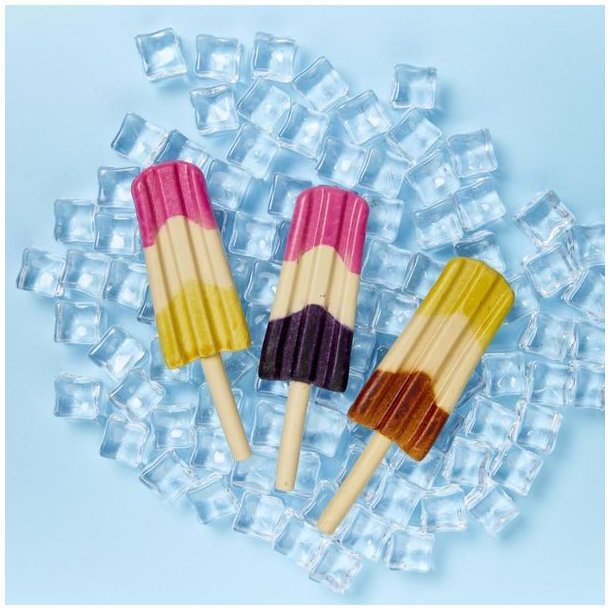 Pup Ice Raket is Jordb�r/Banan 2 stk.