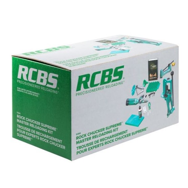 RCBS Rock Chucker Supreme Master Reloading Kit