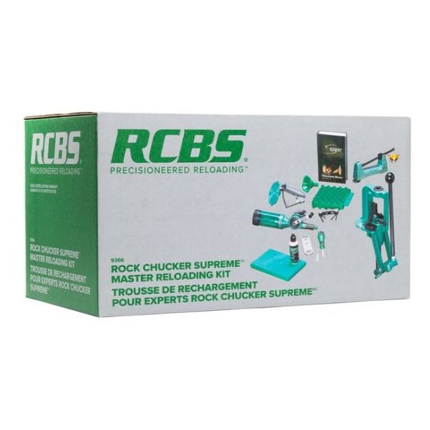 RCBS Rock Chucker Supreme Master Reloading Kit