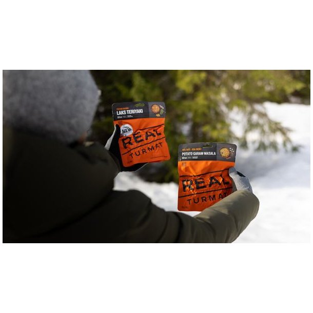 Real Turmat Creamy Salmon W. Pasta Fryset�rret mad