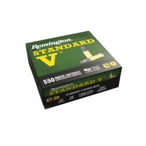 Remington 22 LR 2,45g/38gr Standard Velocity 550 Stk Salonpatron
