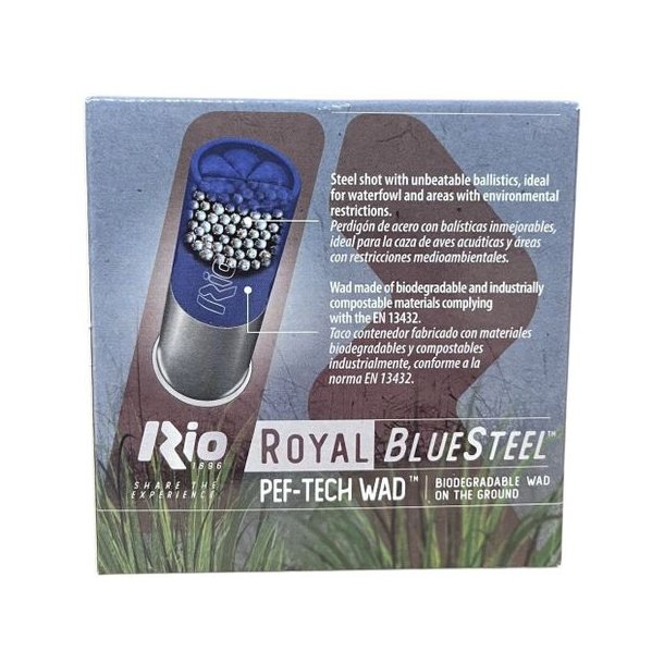 Rio Royal PEF-TECH (Bio) 12/70 Str 5 28 gram 25 stk Haglpatron