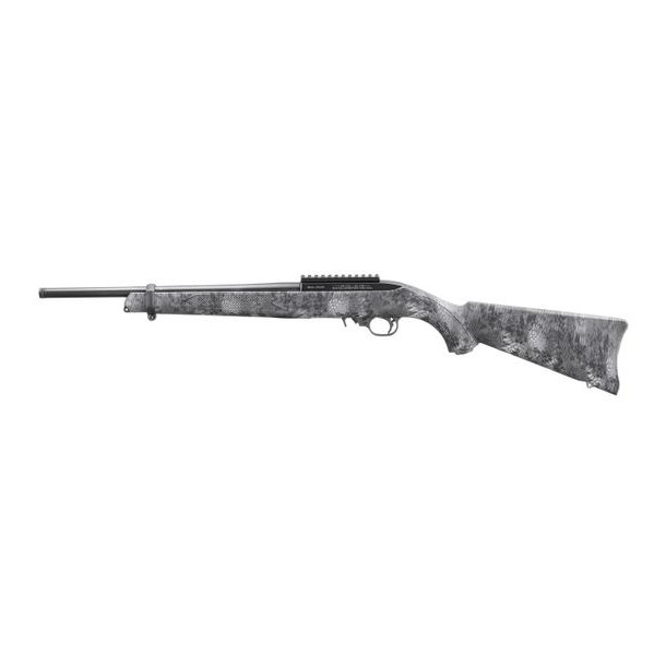 Ruger 10/22 Carbine satin black, Kryptek Typhon Camo Halvautomatisk Salonriffel