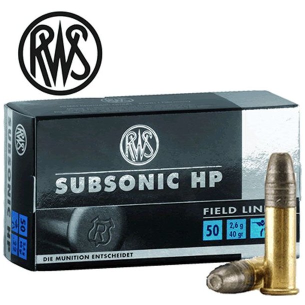 RWS .22 LR subsonic   (0702105) Bly hulspids 0702105