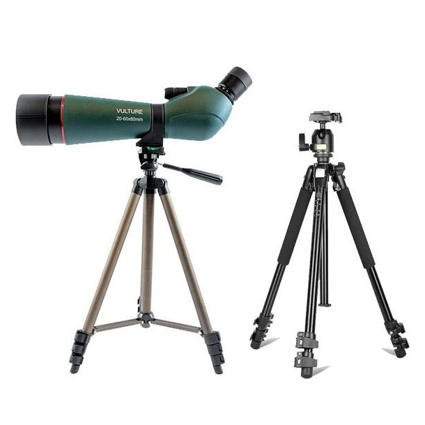 St med Optic Science Vulture 20-60x80 Spotting Scope og 2 tripods