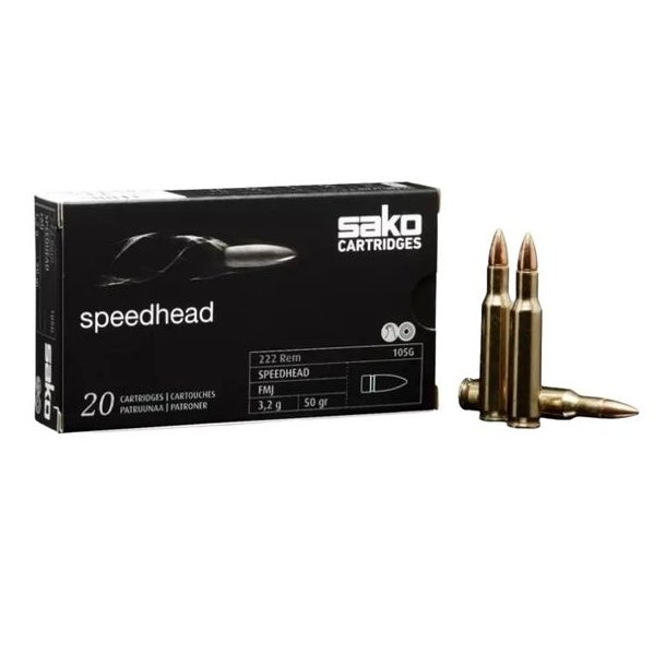 Sako .222 Rem Speedhead FMJ 3,2 gram