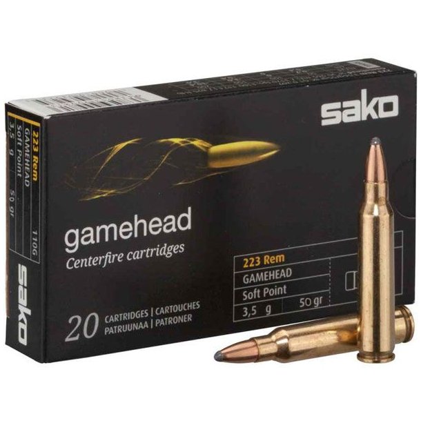 Sako .223  55gr/3,5g Gamehead SP