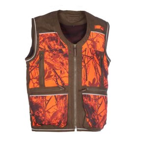 Sandfield Dogkeeper Vest Orange/Camo