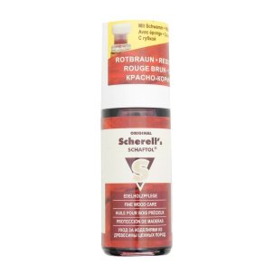 Scherells Sk�fteolie R�dbrun 50ml Med Svamp