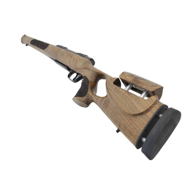 Schultz & Larsen Hunter Thumbhole Wood G3 Sys RH Model Perfect Adj. Cheekpiece + Backend
