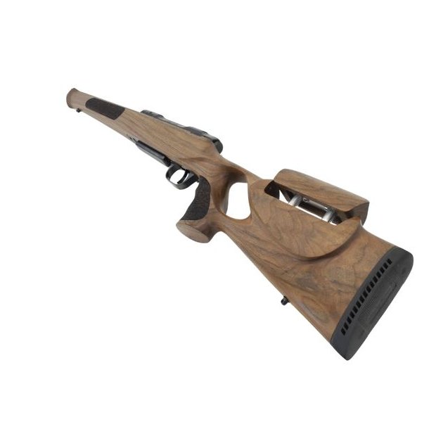 Schultz & Larsen Hunter Thumbhole Wood Sys RH Model Perfect Adj. Cheekpiece