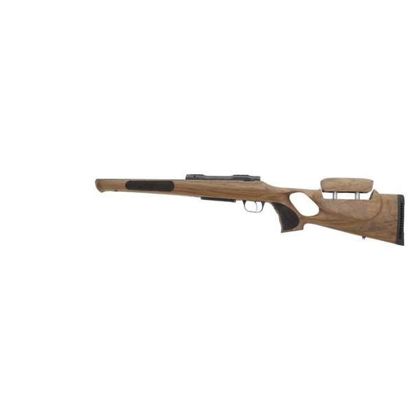Schultz & Larsen Hunter Thumbhole Wood Sys RH Model Perfect Adj. Cheekpiece