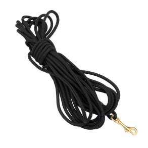 Schweissline Rund Webbing Sort 10m