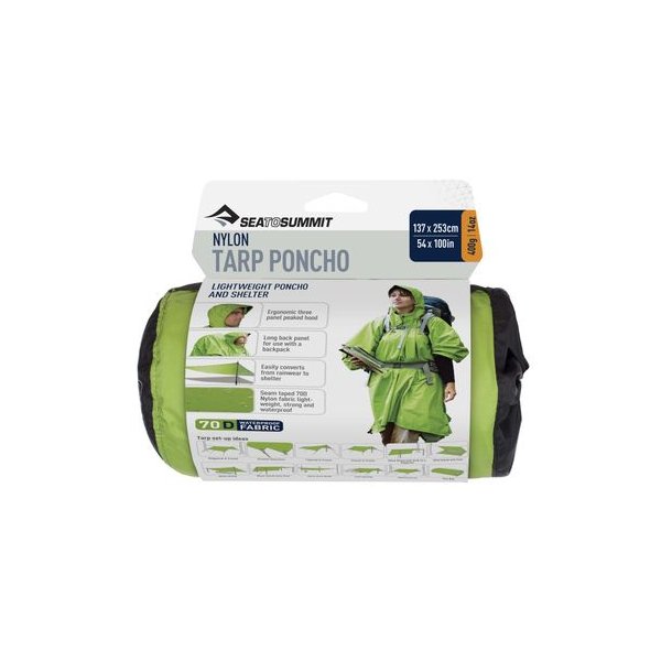 Sea to Summit 70D Tarp Poncho 137x253cm