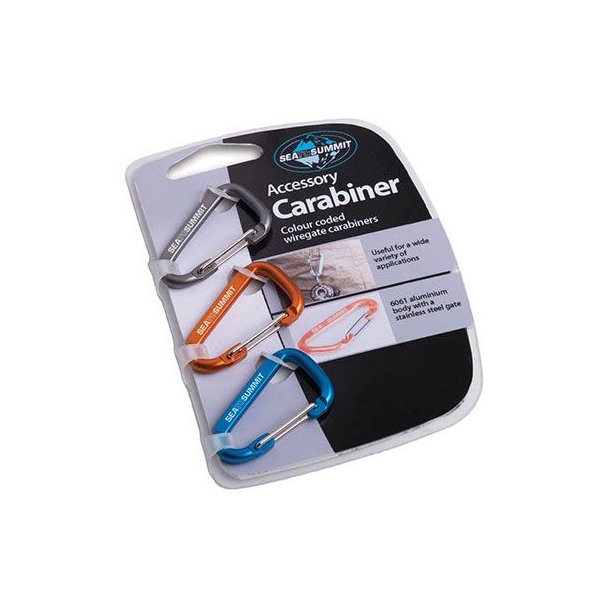 Sea to Summit Accessory Carabiner St 3 stk