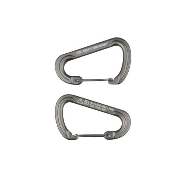 Sea to Summit Accessory Carabiner St 2 stk Til 30Kg