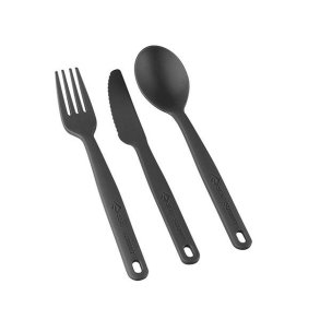 Sea to Summit Camp Cutlery St 3 stk Charcoal
