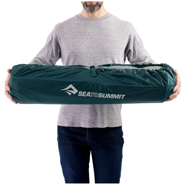Sea to Summit Comfort Deluxe Self Inflating Mat Large Rectangular Wide Rain Forest
