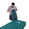 Sea to Summit Comfort Deluxe Self Inflating Mat Large Rectangular Wide Rain Forest