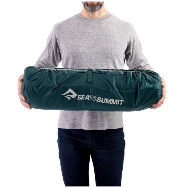 Sea to Summit Comfort Deluxe Self Inflating Mat Reg Rectangular Wide Rain Forest