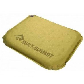 Sea to Summit Delta V Siddepude 30x40cm Selvoppustelig -  Olive