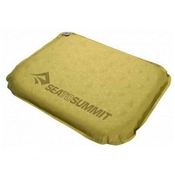 Sea to Summit Delta V Siddepude 30x40cm Selvoppustelig -  Olive