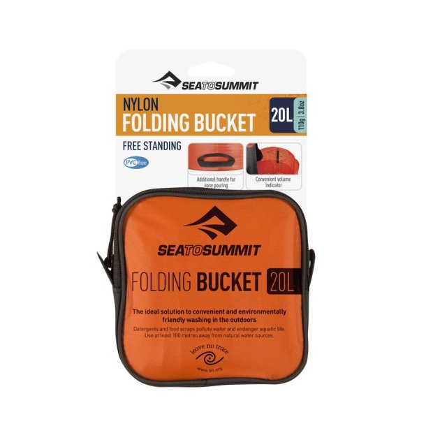 Sea to Summit Folding Bucket 20L Red