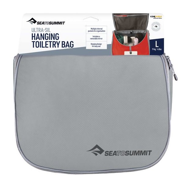 Sea to Summit Hanging Toiletry Bag Large Black/Grey - 26x10x22,5 cm