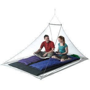 Sea to Summit Nano Mosquito Pyramid Net Double Grey