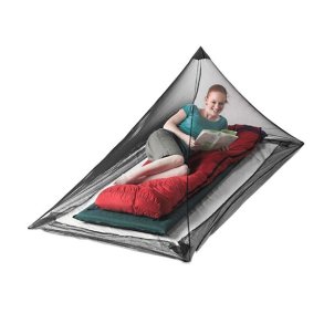 Sea to Summit Nano Mosquito Pyramid Net Single Grey