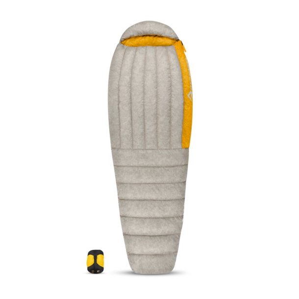 Sea to Summit Spark SpI Long Left Zip Light Grey / Yellow Sovepose