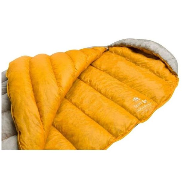 Sea to Summit Spark SpI Long Left Zip Light Grey / Yellow Sovepose