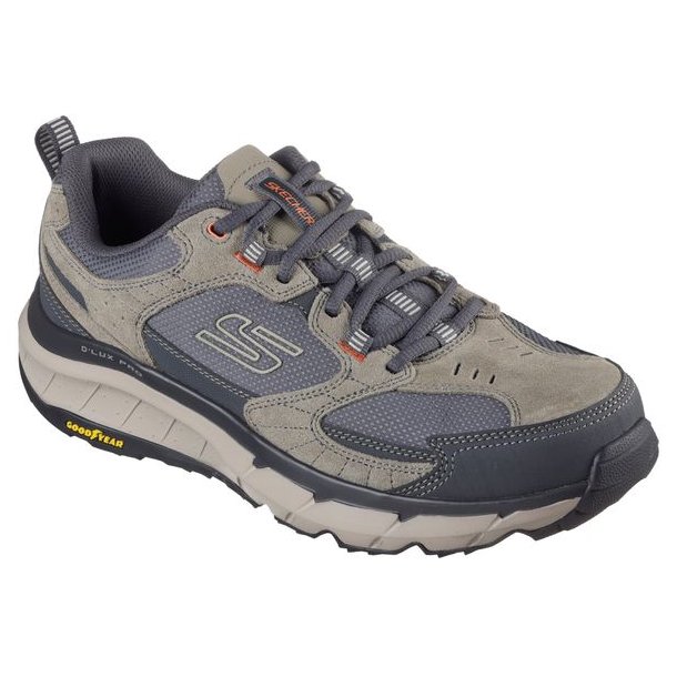 Skechers D'Lux Pro Relaxed Fit Sko Taupe Suede
