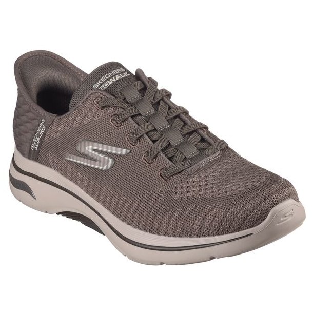 Skechers Go Walk Arch Fit 2.0 SlipIn Sko Taupe