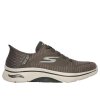 Skechers Go Walk Arch Fit 2.0 SlipIn Sko Taupe
