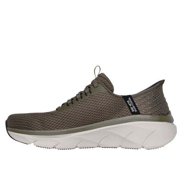 Skechers SlipIn D'Lux Walker 2.0 Sko Olive