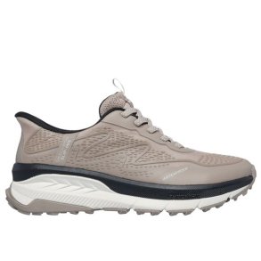 Skechers Switch Back Slip in WP W Sko Taupe/Black