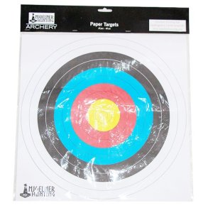 Skydeskive Bue 40x40cm 10-pak